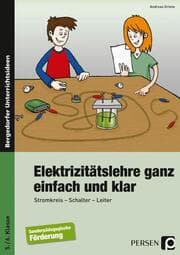 Cover von Elektrizitätslehre ganz einfach und klar