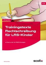 Cover von Trainingstexte Rechtschreibung für LRS-Kinder