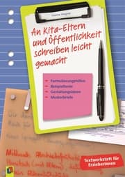 Cover von An Kita-Eltern und Öffentlichkeit schreiben leicht gemacht