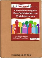 Cover von Kinder lernen religiöse Persönlichkeiten und Vorbilder kennen - Klasse 1-4