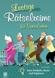 Cover von Lustige Rätselreime für Senioren und Seniorinnen