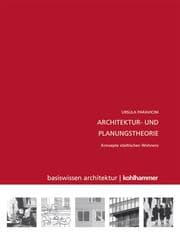 Cover von Architektur- und Planungstheorie