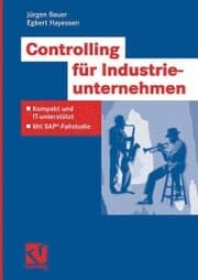 Cover von Controlling für Industrieunternehmen