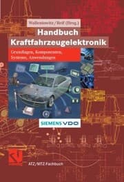 Cover von Handbuch Kraftfahrzeugelektronik