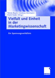 Cover von Vielfalt und Einheit in der Marketingwissenschaft