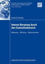 Cover von Interne Beratung durch den Controllerbereich