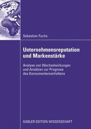 Cover von Unternehmensreputation und Markenstärke