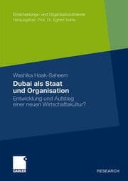 Cover von Dubai als Staat und Organisation