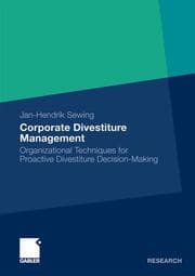 Cover von Corporate Divestiture Management