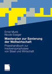 Cover von Masterplan zur Sanierung der Weltwirtschaft