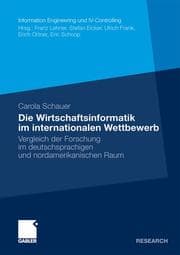 Cover von Die Wirtschaftsinformatik im internationalen Wettbewerb