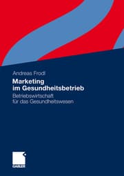 Cover von Marketing im Gesundheitsbetrieb