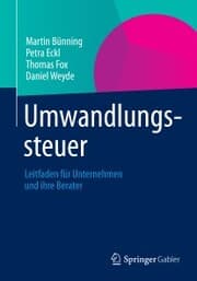 Cover von Umwandlungssteuer