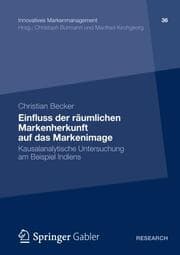Cover von Einfluss der räumlichen Markenherkunft auf das Markenimage