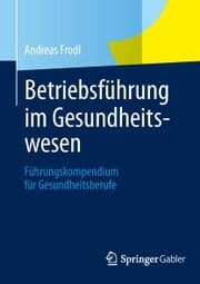 Cover von Betriebsführung im Gesundheitswesen