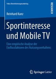 Cover von Sportinteresse und Mobile TV
