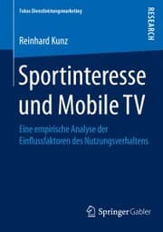 Cover von Sportinteresse und Mobile TV
