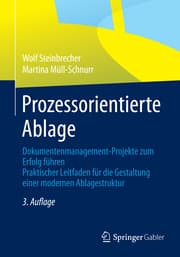 Cover von Prozessorientierte Ablage