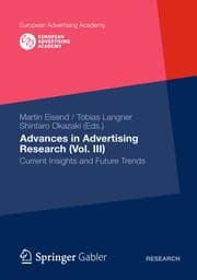 Cover von Advances in Advertising Research (Vol.III)
