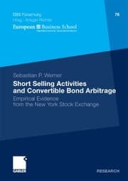 Cover von Short Selling Activities and Convertible Bond Arbitrage