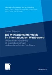 Cover von Die Wirtschaftsinformatik im internationalen Wettbewerb