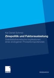 Cover von Zinspolitik und Faktorauslastung