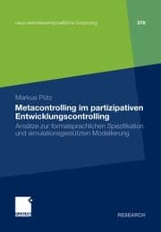 Cover von Metacontrolling im partizipativen Entwicklungscontrolling