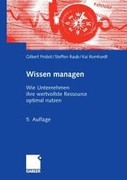 Cover von Wissen managen