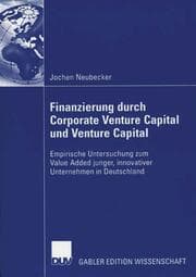 Cover von Finanzierung durch Corporate Venture Capital und Venture Capital