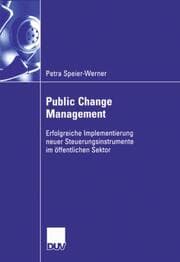 Cover von Public Change Management