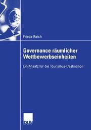 Cover von Governance räumlicher Wettbewerbseinheiten