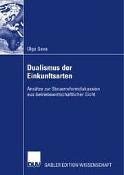 Cover von Dualismus der Einkunftsarten