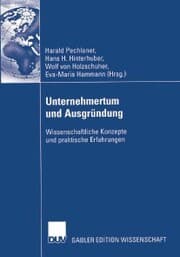 Cover von Unternehmertum und Ausgründung