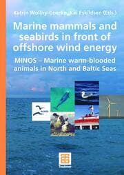 Cover von Marine mammals and seabirds in front of offshore wind energy
