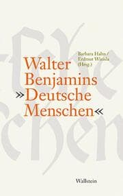 Cover von Walter Benjamins 'Deutsche Menschen'