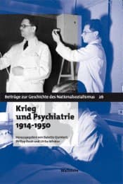 Cover von Krieg und Psychiatrie 1914-1950