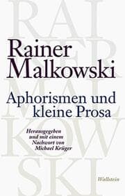 Cover von Aphorismen und kleine Prosa