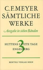 Cover von Huttens letzte Tage/Engelberg