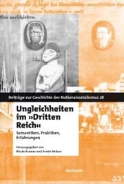 Cover von Ungleichheiten im »Dritten Reich«