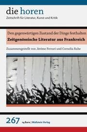 Cover von Den gegenwärtigen Zustand der Dinge festhalten