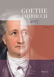 Cover von Goethe-Jahrbuch 134,2017