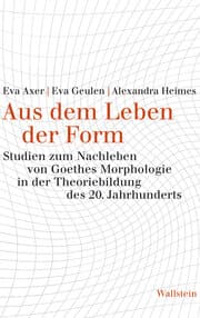 Cover von Aus dem Leben der Form
