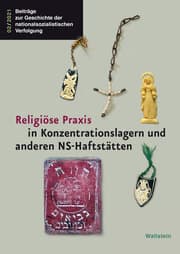 Cover von Religiöse Praxis in Konzentrationslagern und anderen NS-Haftstätten