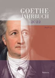 Cover von Goethe-Jahrbuch 139,2022