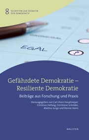 Cover von Gefährdete Demokratie - Resiliente Demokratie
