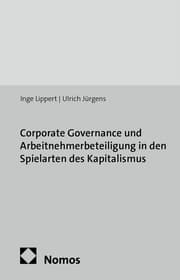 Cover von Corporate Governance und Arbeitnehmerbeteiligung in den Spielarten des Kapitalismus