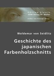 Cover von Geschichte des japanischen Farbenholzschnitts