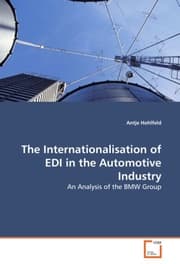 Cover von The Internationalisation of EDI in the Automotive Industry