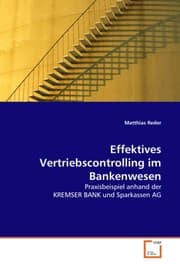 Cover von Effektives Vertriebscontrolling im Bankenwesen
