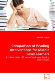 Cover von Comparison of Reading Interventions for Middle Level Learners